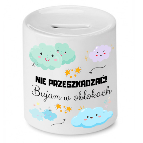 Skarbonka Prezent Śmieszny Zabawny - Nie przeszkadzać!