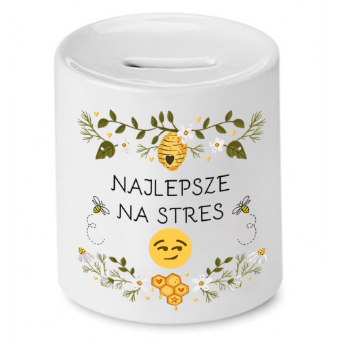 Skarbonka Prezent Śmieszny Zabawny - Najlepsze na stres