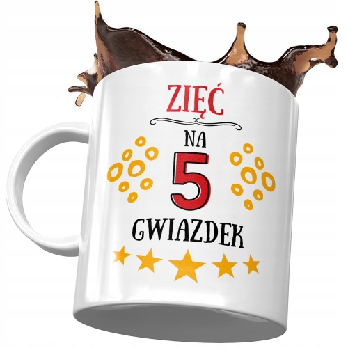 Kubek Dla Zięcia na Urodziny Imieniny na Prezent z Nadrukiem ze Zdjęciem
