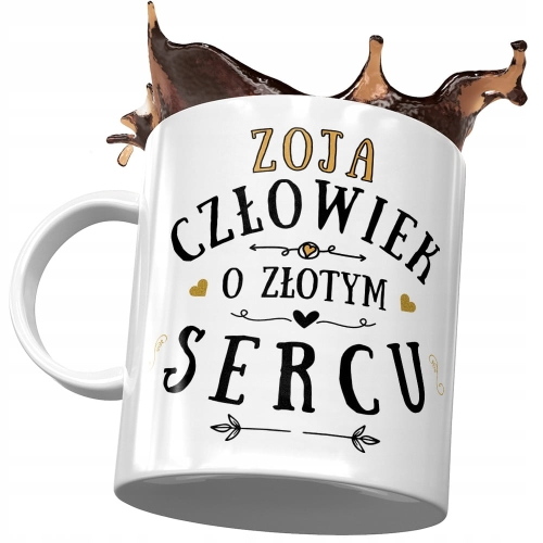 Kubek Dla Zoi Koleżanki Żony na Prezent z Nadrukiem ze Zdjęciem