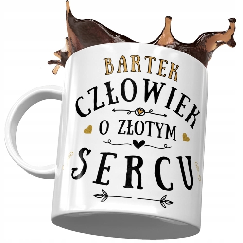 Kubek Dla Bartłomieja Bartka Kolegi Męża Prezent z Nadrukiem ze Zdjęciem
