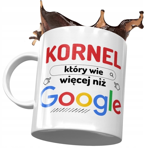 Kubek dla Kornela Przyjaciela Kolegi na Prezent z Nadrukiem ze Zdjęciem