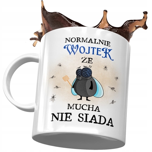 Kubek dla Wojciecha Wojtka Kolegi na Prezent z Nadrukiem ze Zdjęciem