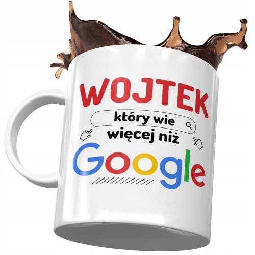 Kubek dla Wojciecha Wojtka Kolegi na Prezent z Nadrukiem ze Zdjęciem