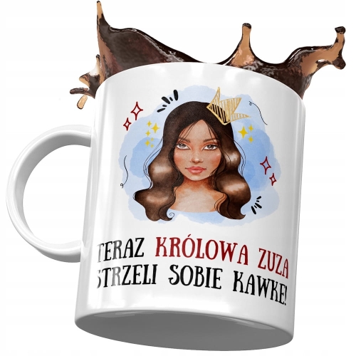 Kubek dla Zuzy Zuzanny Koleżanki na Prezent z Nadrukiem ze Zdjęciem