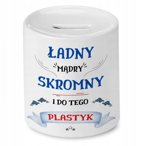 Skarbonka Dla Plastyka na Urodziny na Prezent z Nadrukiem ze Zdjęciem