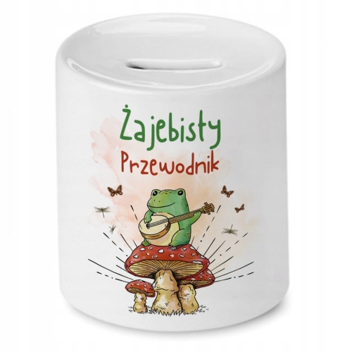 Skarbonka Dla Przewodnika na Urodziny Prezent z Nadrukiem ze Zdjęciem