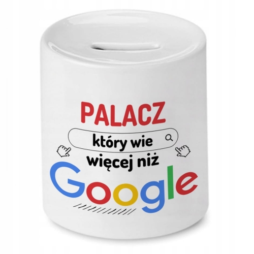 Skarbonka Dla Palacza na Urodziny Imieniny Prezent z Nadrukiem ze Zdjęciem