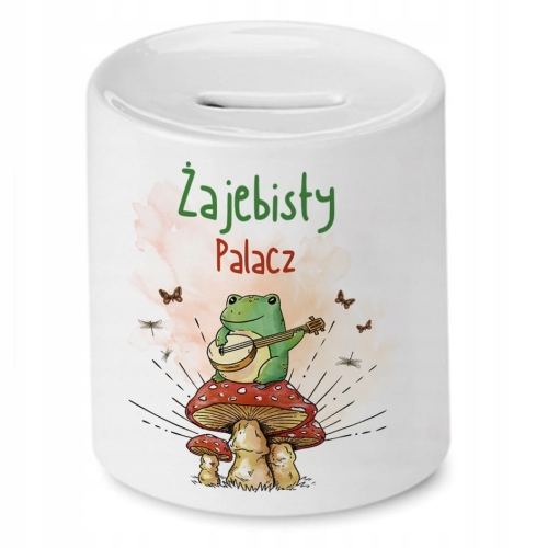 Skarbonka Dla Palacza na Urodziny Imieniny Prezent z Nadrukiem ze Zdjęciem