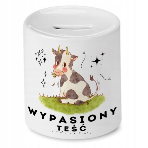 Skarbonka Dla Teścia na Urodziny Prezent z Nadrukiem ze Zdjęciem