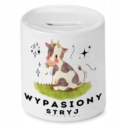 Skarbonka Dla Stryja na Urodziny Imieniny Prezent z Nadrukiem ze Zdjęciem