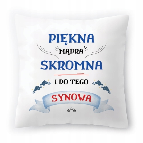 Poduszka Dla Synowej na Urodziny na Prezent z Nadrukiem ze Zdjęciem