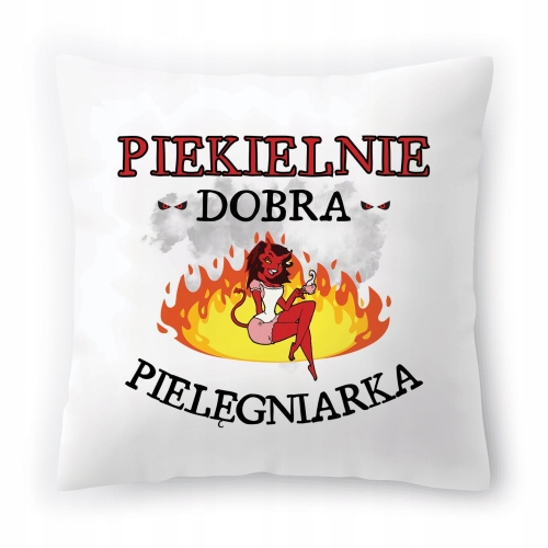 Poduszka Dla Pielęgniarki na Urodziny na Prezent z Nadrukiem ze Zdjęciem