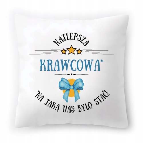 Poduszka Dla Krawcowej na Urodziny Prezent z Nadrukiem ze Zdjęciem