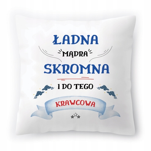 Poduszka Dla Krawcowej na Urodziny Prezent z Nadrukiem ze Zdjęciem