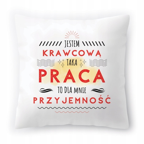 Poduszka Dla Krawcowej na Urodziny Prezent z Nadrukiem ze Zdjęciem