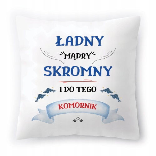 Poduszka Dla Komornika na Urodziny Prezent z Nadrukiem ze Zdjęciem