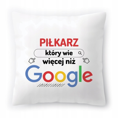 Poduszka Dla Piłkarza na Urodziny Prezent z Nadrukiem ze Zdjęciem