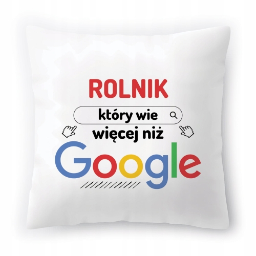 Poduszka Dla Rolnika na Urodziny Prezent z Nadrukiem ze Zdjęciem