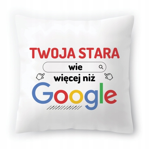 Poduszka Dla Twojej Starej Urodziny na Prezent z Nadrukiem ze Zdjęciem