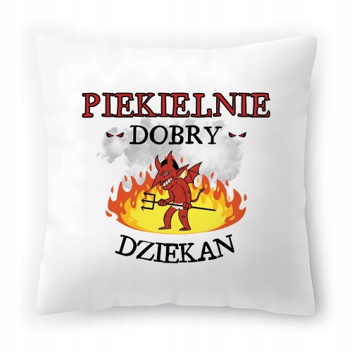 Poduszka Dla Dziekana na Urodziny Prezent z Nadrukiem ze Zdjęciem