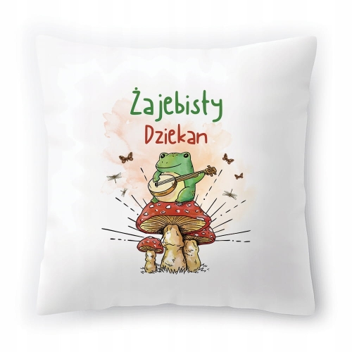 Poduszka Dla Dziekana na Urodziny Prezent z Nadrukiem ze Zdjęciem