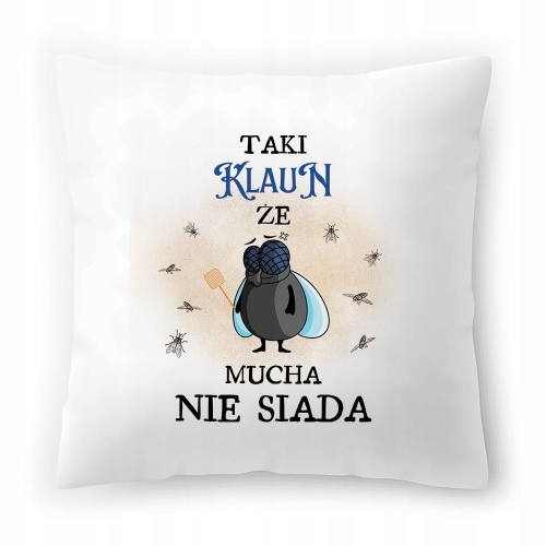 Poduszka Dla Klauna na Urodziny Prezent z Nadrukiem ze Zdjęciem