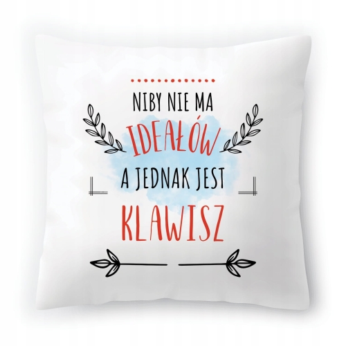 Poduszka Dla Klawisza Idealny na Urodziny Prezent z Nadrukiem ze Zdjęciem