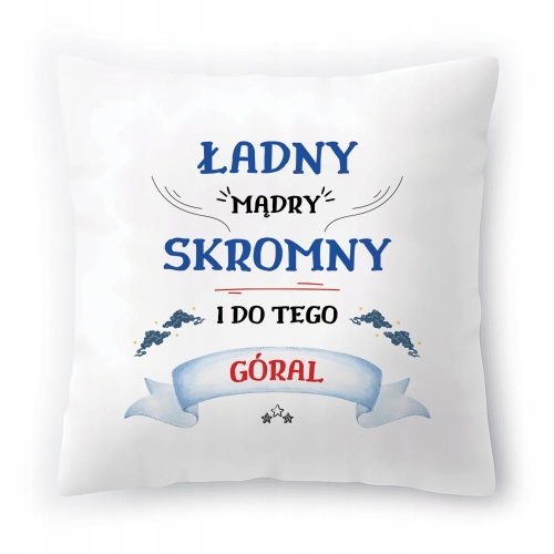 Poduszka Dla Górala na Urodziny Prezent z Nadrukiem ze Zdjęciem