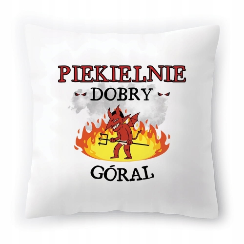 Poduszka Dla Górala na Urodziny Prezent z Nadrukiem ze Zdjęciem