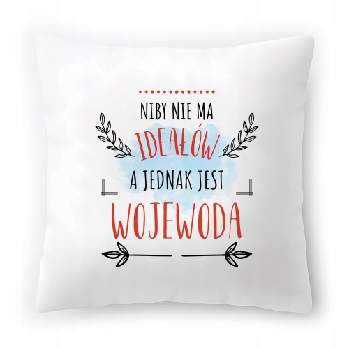 Poduszka Dla Wojewody na Urodziny Prezent z Nadrukiem ze Zdjęciem