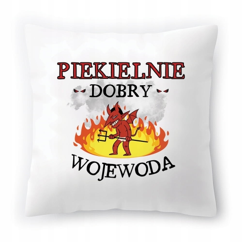 Poduszka Dla Wojewody na Urodziny Prezent z Nadrukiem ze Zdjęciem
