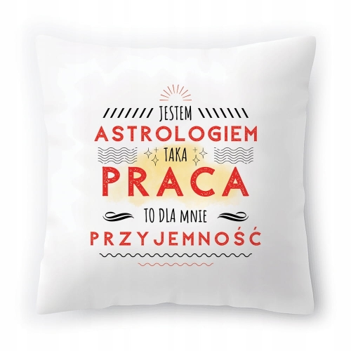 Poduszka Dla Astrologa na Urodziny Prezent z Nadrukiem ze Zdjęciem