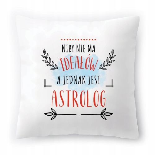 Poduszka Dla Astrologa na Urodziny Prezent z Nadrukiem ze Zdjęciem