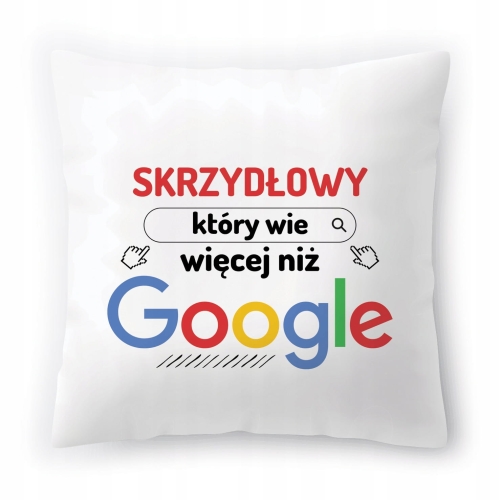 Poduszka Dla Skrzydłowego na Urodziny Prezent z Nadrukiem ze Zdjęciem