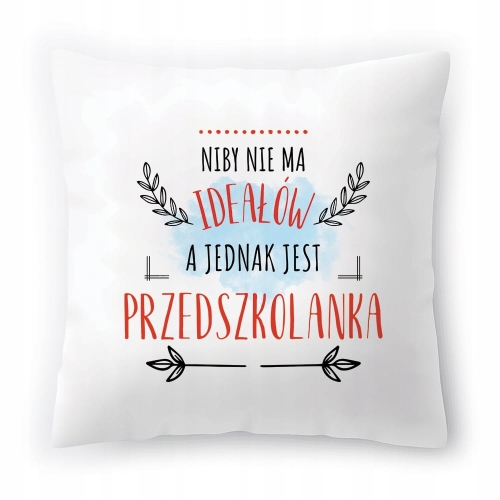 Poduszka Dla Przedszkolanki na Urodziny Prezent z Nadrukiem ze Zdjęciem