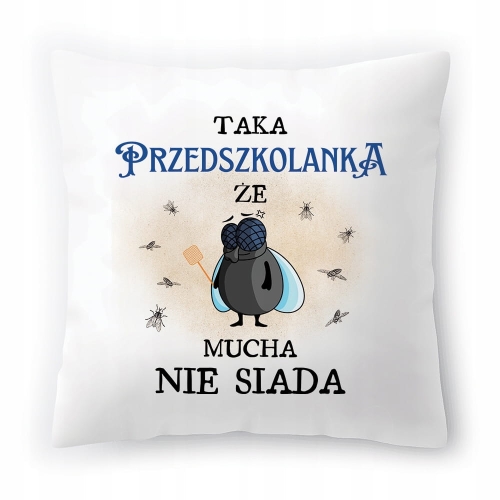 Poduszka Dla Przedszkolanki na Urodziny Prezent z Nadrukiem ze Zdjęciem