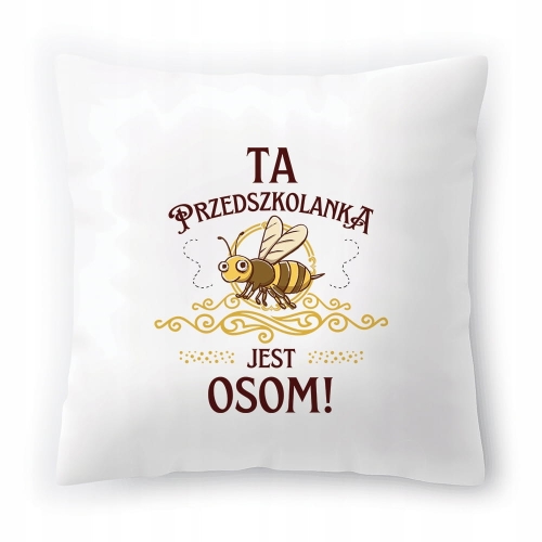 Poduszka Dla Przedszkolanki na Urodziny Prezent z Nadrukiem ze Zdjęciem