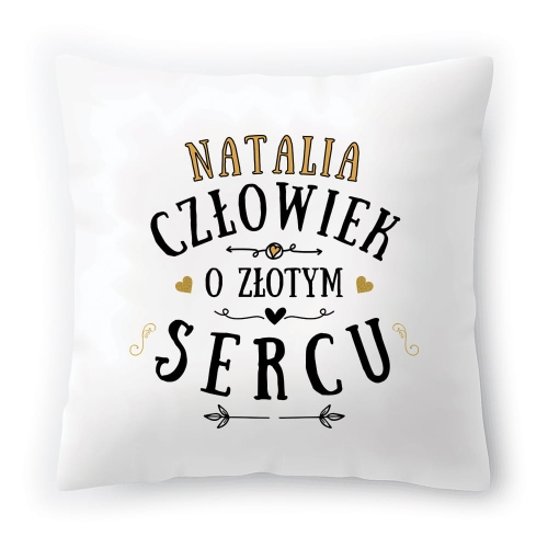 Poduszka Dla Natalii na Urodziny Imieniny Prezent z Nadrukiem ze Zdjęciem