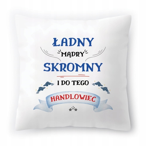 Poduszka Dla Handlowiec na Urodziny Prezent z Nadrukiem ze Zdjęciem