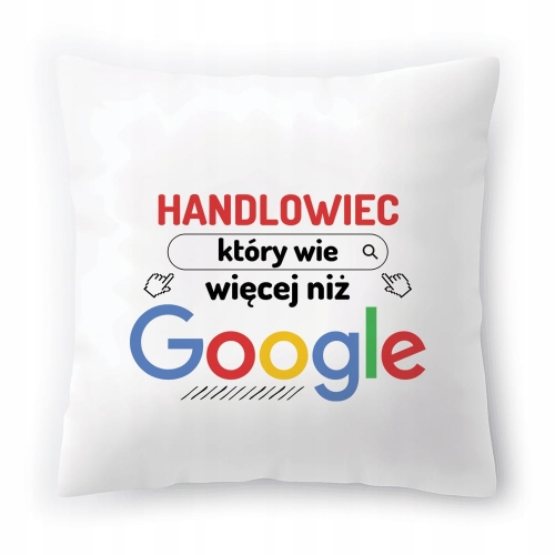 Poduszka Dla Handlowiec na Urodziny Prezent z Nadrukiem ze Zdjęciem