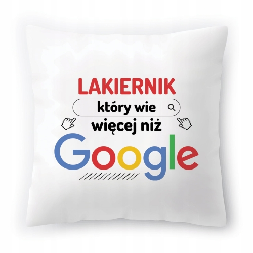 Poduszka Dla Lakiernika Urodziny Imieniny Prezent z Nadrukiem ze Zdjęciem