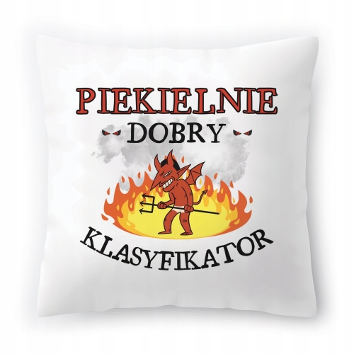 Poduszka Dla Klasyfikatora Prezent na Urodziny z Nadrukiem ze Zdjęciem