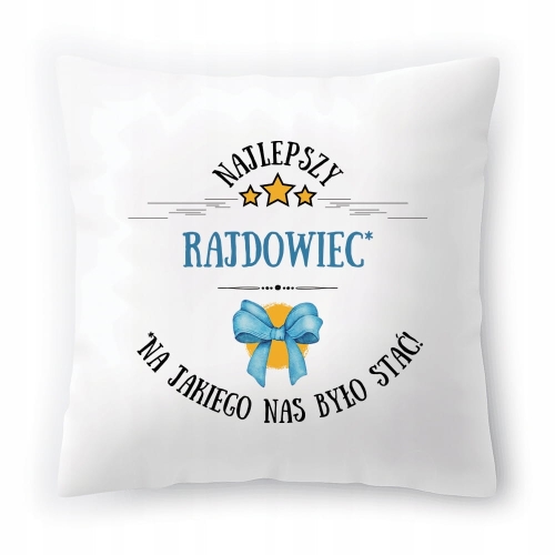 Poduszka Dla Rajdowca na Urodziny na Prezent z Nadrukiem ze Zdjęciem
