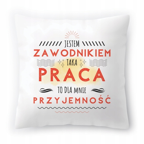 Poduszka Dla Zawodnika Idealny Prezent na Urodziny z Nadrukiem ze Zdjęciem