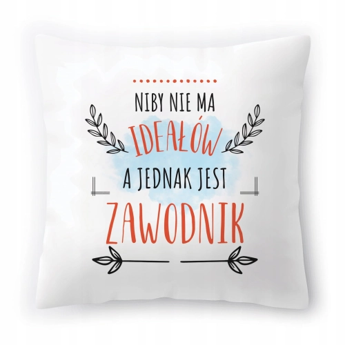 Poduszka Dla Zawodnika Idealny Prezent na Urodziny z Nadrukiem ze Zdjęciem