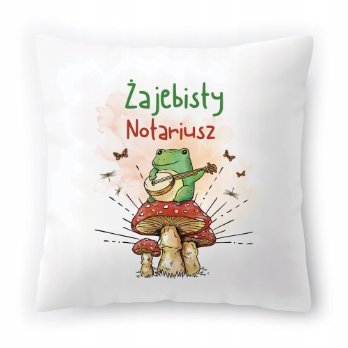 Poduszka Dla Notariusza na Urodziny na Prezent z Nadrukiem ze Zdjęciem