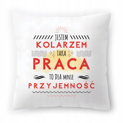 Poduszka Dla Kolarza na Urodziny na Prezent z Nadrukiem ze Zdjęciem