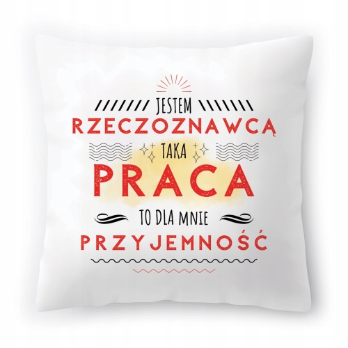 Poduszka Dla Rzeczoznawcy na Urodziny Prezent z Nadrukiem ze Zdjęciem