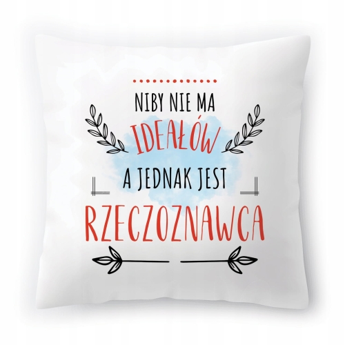 Poduszka Dla Rzeczoznawcy na Urodziny Prezent z Nadrukiem ze Zdjęciem
